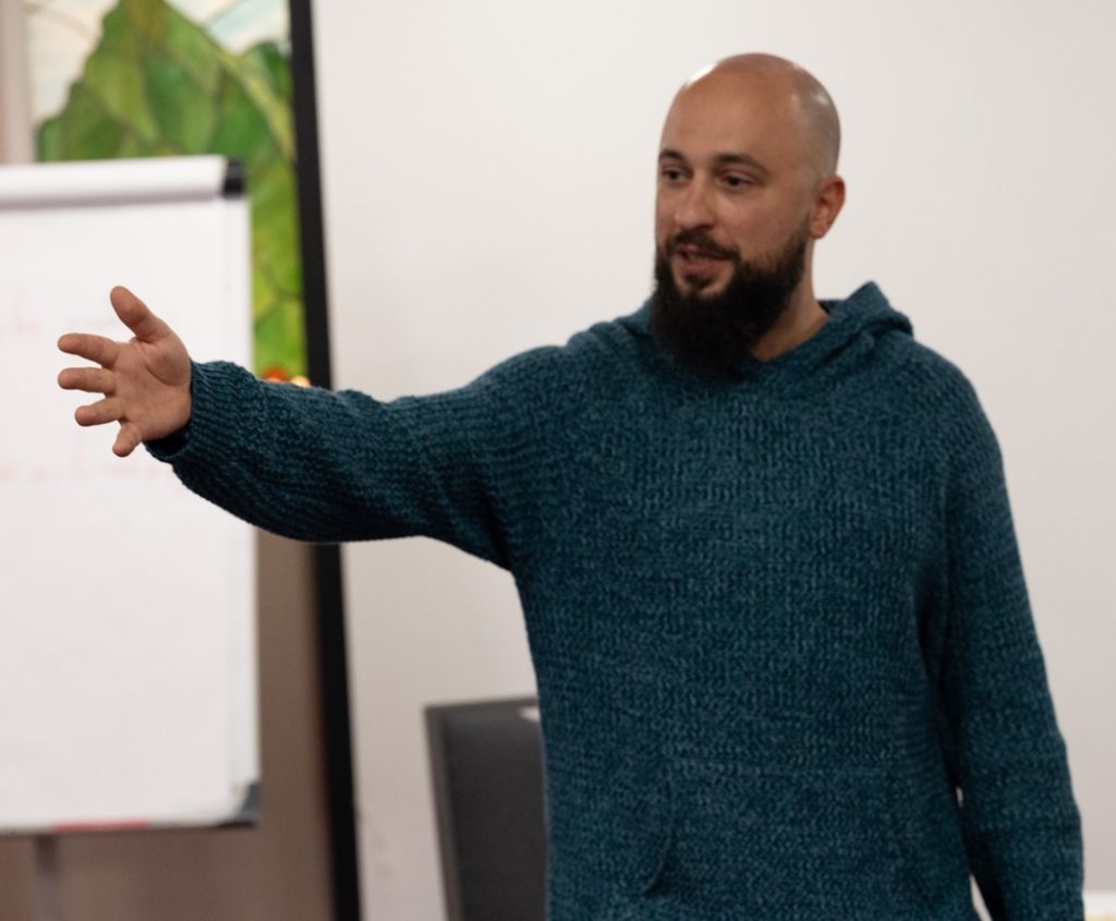 Piotr Kmieć, prowadzący kurs HypnoTB